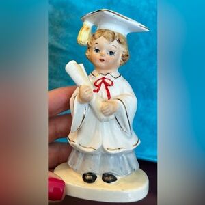 Vintage Lefton Girl Graduate